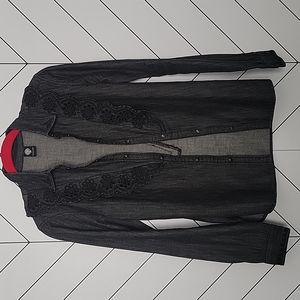 Scotch and Soda ruffle blouse nwot